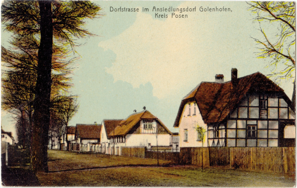 Golenhofen 1905 - pocztówka ze zbiorów A&G Grupińskich